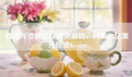 腾讯斥资数亿投资灵游坊，网易1.2亿美元投资Kepler
