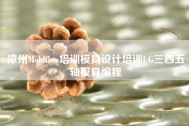 漳州Moldflow培训模具设计培训UG三四五轴模具编程