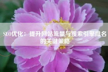 SEO优化：提升网站流量与搜索引擎排名的关键策略