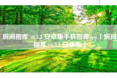 腕间图库 v6.3.2 安卓版手机图库app「腕间图库 v6.3.2 安卓版」